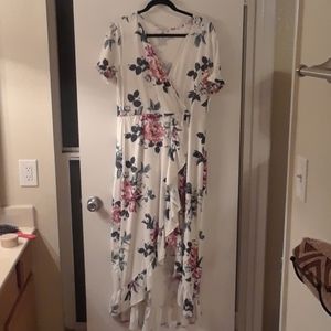 NWT Stella Tweed high/low dress